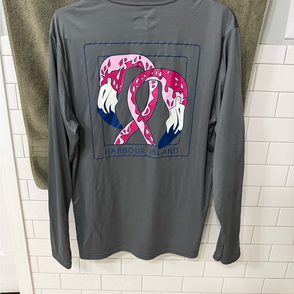 Hope Town Canvas Gray Long Sleeve Tee - Picture 3 of 3